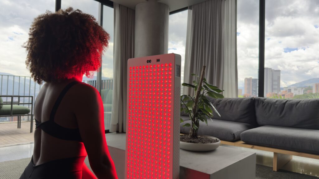 red light therapy distance